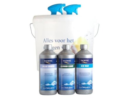 Boot reinigen en waspakket