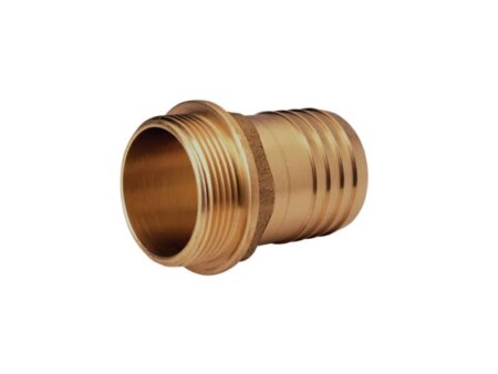 Slangpilaar Brons met buitendraad - 3/4'' x 20 mm