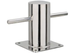 RVS316 Bolder Ø120mm met voetplaat