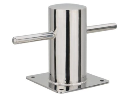RVS316 Bolder Ø120mm met voetplaat