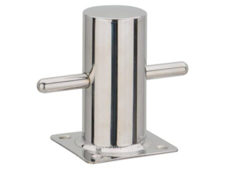 RVS316 Bolder Ø50mm met voetplaat