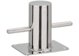RVS316 Bolder Ø60mm met voetplaat