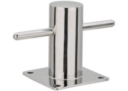 RVS316 Bolder Ø70mm met voetplaat
