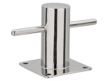RVS316 Bolder Ø70mm met voetplaat