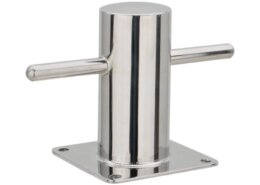 RVS316 Bolder Ø90mm met voetplaat