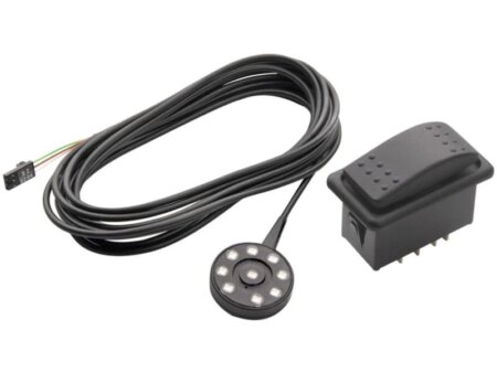VETUS regensensor incl. schakelaar, 12/24 Volt