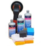 Polyester Poetspakket - Silver met Orbi polijstmachine