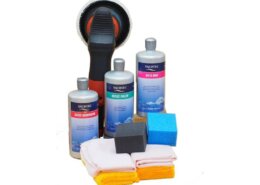 Polyester Poetspakket - Silver met Orbi polijstmachine