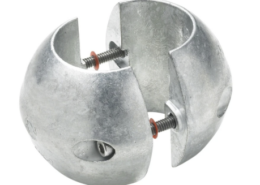 Schroefas anode zink 2 inch