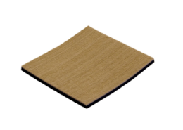 Anti-Slip dekbekleding; berk teak