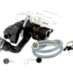 Set: 24V motor WCL1 incl. vermaler met drukknop