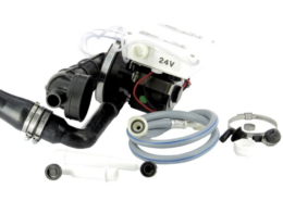 Set: 24V motor WCL1 incl. vermaler met drukknop
