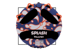 Opblaasbare funtube Splash voor 1 persoon