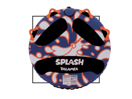 Opblaasbare funtube Splash voor 1 persoon