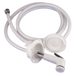 Inbouw douche luxor wit (RAL9010)