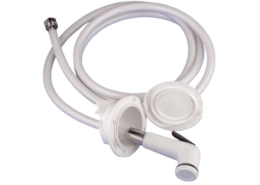 Inbouw douche luxor wit (RAL9010)
