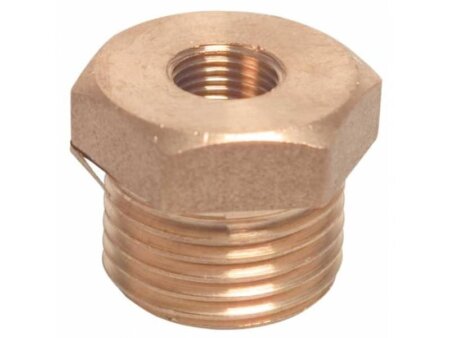 Messing verloopringen 3/8" x 1/2"