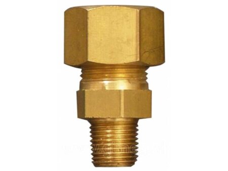 Overgangskoppeling 3/8" x 10 mm