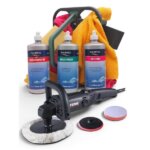 Polyester Poetspakket - Silver met Ferm polijstmachine