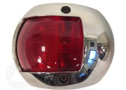 LED Positielantaarns Luxe RVS 316 Rood 112.5°