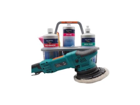 Polyester Poetspakket – Silver met Vonroc machine