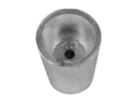 Reserve aluminiumanode voor Ø50mm asmoer