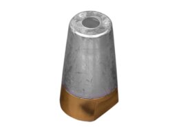 Anode-set aluminium voor schroefas 50mm (M36x3)