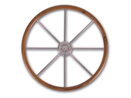 Stazo hoepelstuurwiel type 13 rvs 90cm
