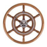 Stazo stuurwiel type 02 teak/chroom 60cm