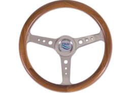 Stazo stuurwiel type 56 teak/rvs 35cm