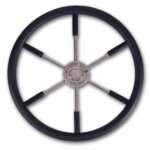 Stazo hoepelstuurwiel type 12 zwart 55cm