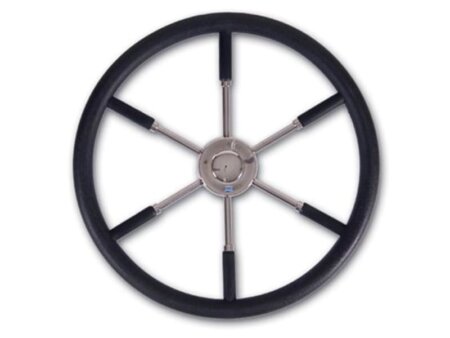 Stazo hoepelstuurwiel type 12 zwart 55cm