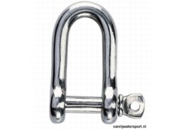 D-sluiting RVS316 8 mm