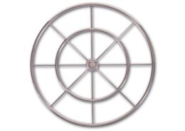 Stazo hoepelstuurwiel type 16 rvs 90cm