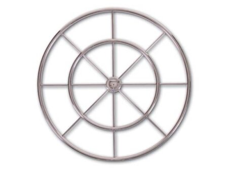 Stazo hoepelstuurwiel type 16 rvs 90cm