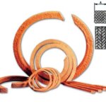Schroefaspakking 25x25mm L=1mtr
