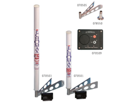 Echomax active XS-dual-band radardoelversterker (RTE) met waterdicht controlepaneel (zonder voet of beugel)