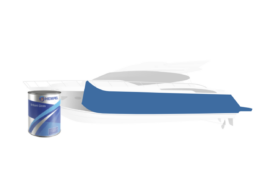 Hempel's Brilliant Gloss 53200 Souvenirs Blue 0,75l