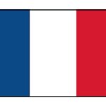 Vlag Frankrijk 20x30