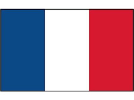 Vlag Frankrijk 20x30