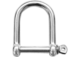 D-sluiting RVS316 breed 8 mm