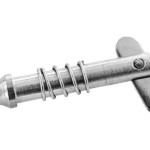 RVS Borgpen met veer en dropnose 8mm