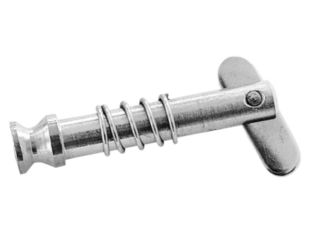 RVS Borgpen met veer en dropnose 8mm