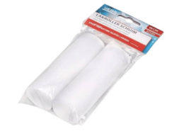 Verfrol schuim 10cm 1 zijde afgerond (2 stuks)
