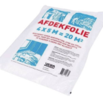 Afdekfolie transparant 4x5m