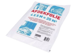 Afdekfolie transparant 4x5m