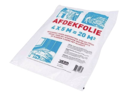 Afdekfolie transparant 4x5m