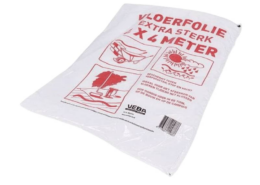 Afdekfolie extra sterk transparant 4x4m