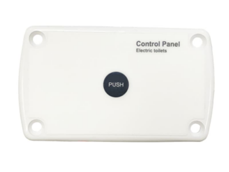 Laguna schakelpaneel voor elektrisch toilet, 12V & 24V, max. 20A