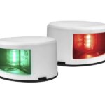 NaviLED Compact Deck Mount 2NM set, BB + SB, wit